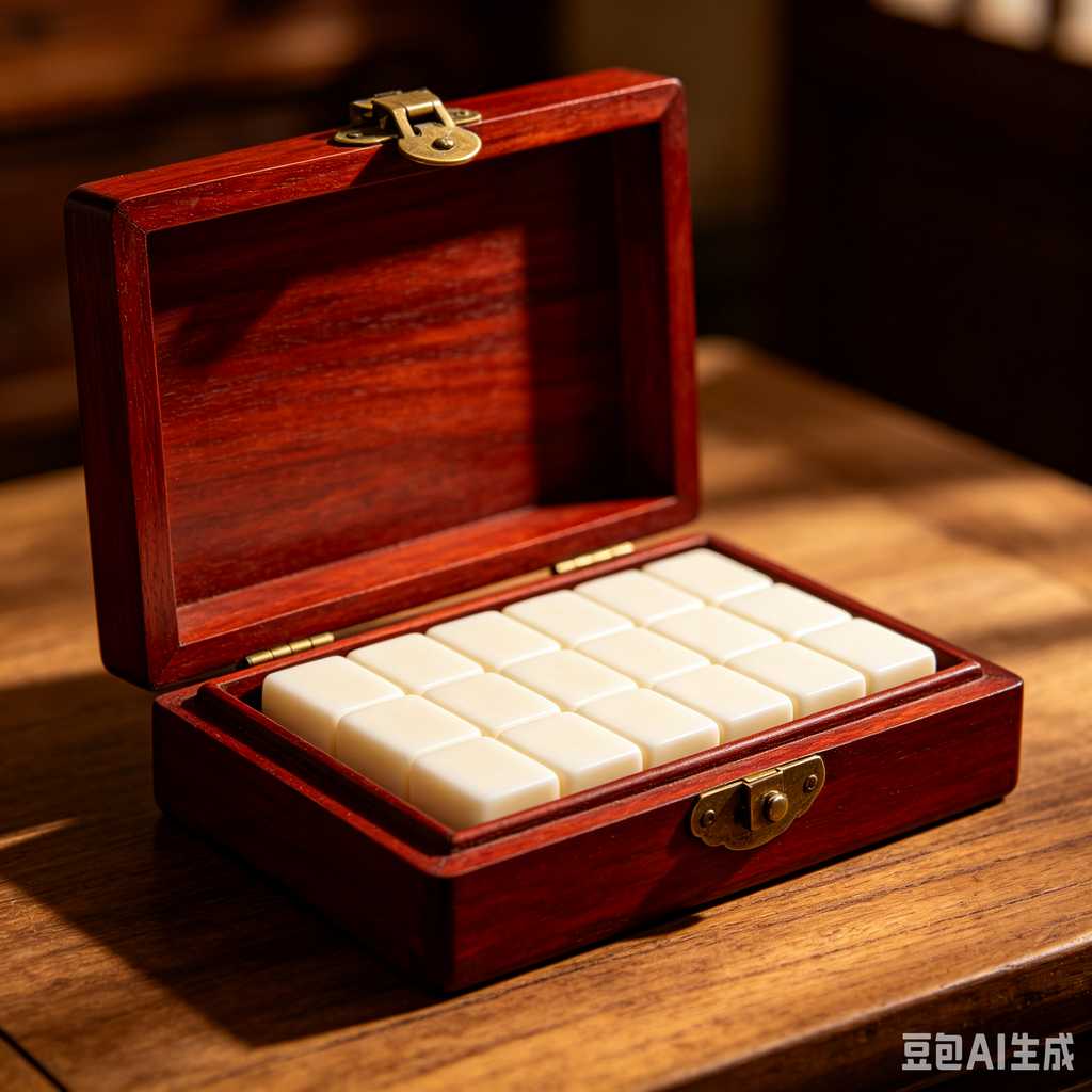 modern color mahjong tiles