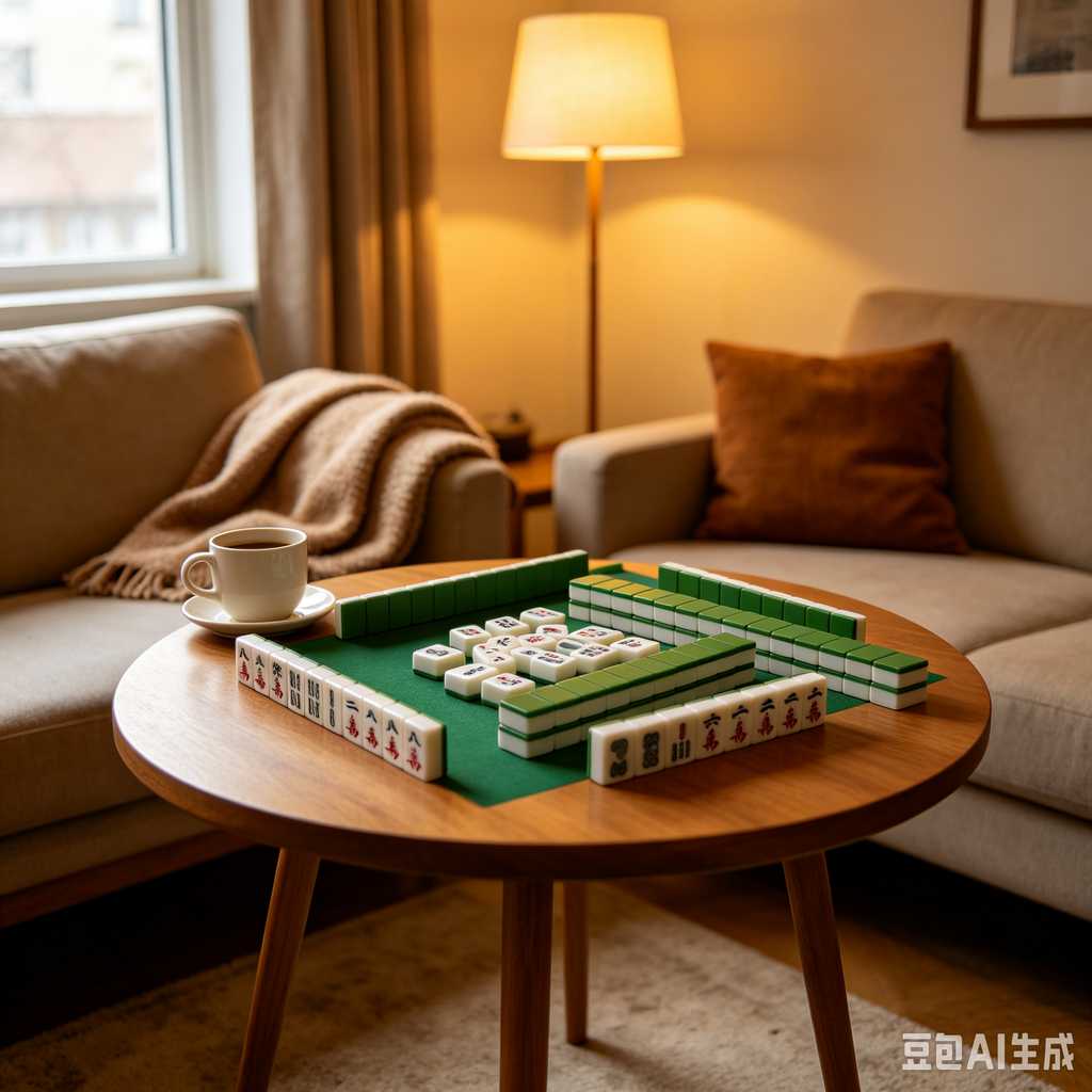 thick soft mahjong mat