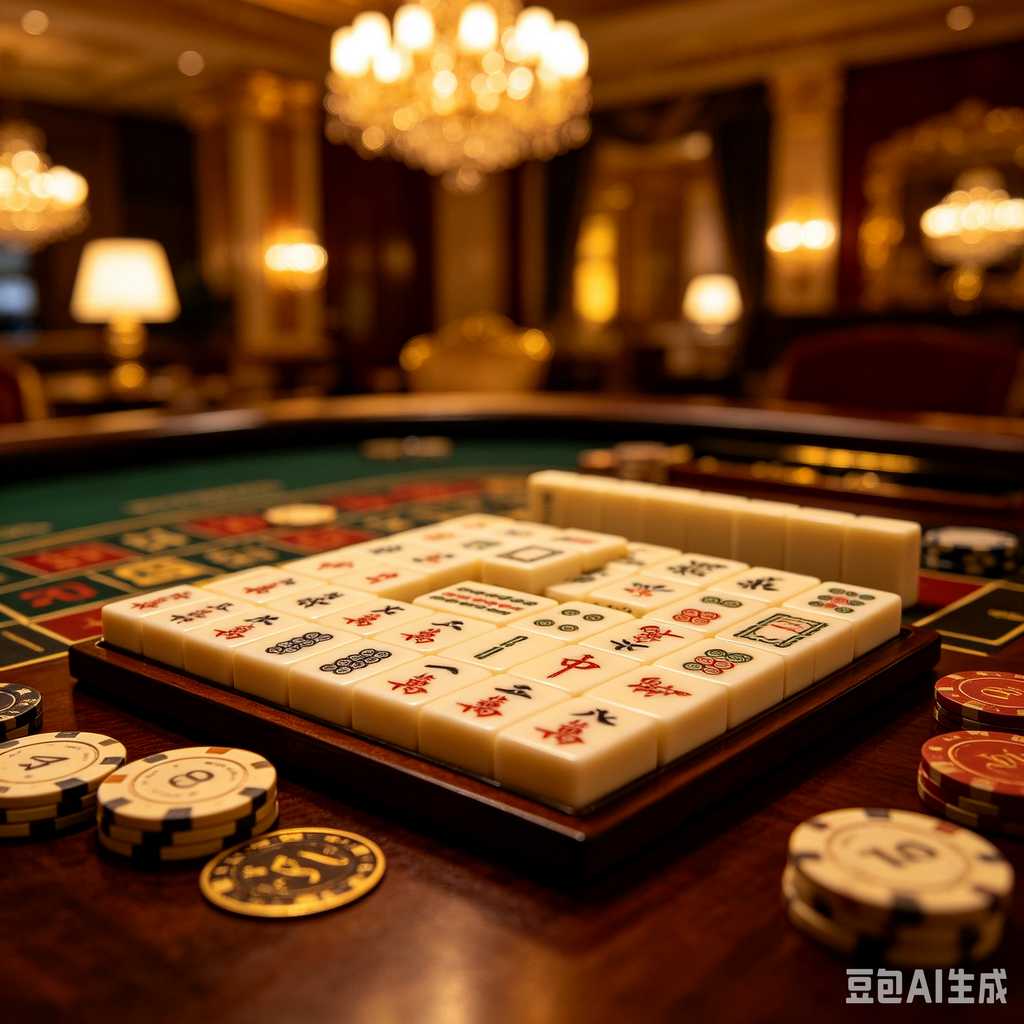 hotel entertainment mahjong set
