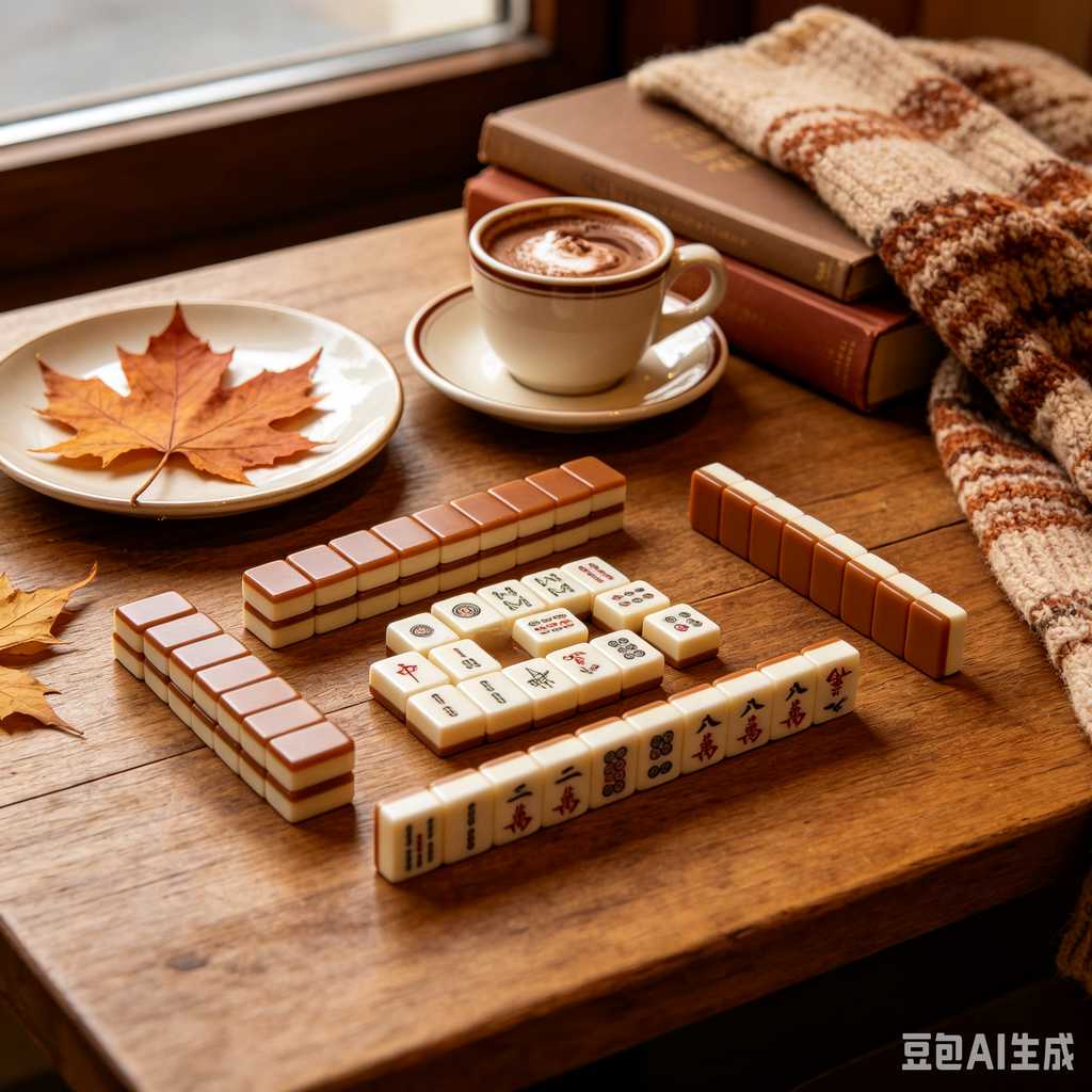 wear resistant print mahjong set